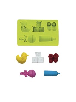 Molde de Silicona para Fondant