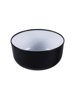 Bol Thai Negro-Blanco Ø 100 Alto 53 mm. 300 ml. (20 u.)