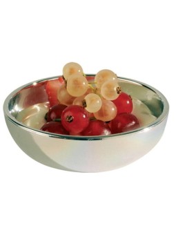 Mini Ensaladera de Plata 75x25 mm (12 u.)