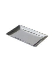 Mini Plato Fluid Plata 90X60X9 mm. (50 u.)