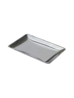 Mini Plato Fluid Plata 90X60X9 mm. (50 u.)