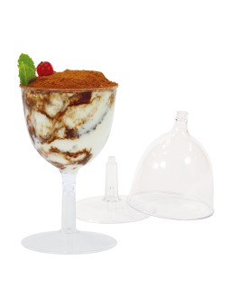 Mini Copa de Cóctel Transparente Ø 53 mm. Alto 88 mm. 60 ml. (10 u.)