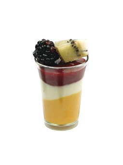 Mini Vaso Inyectado Transparente Boca Ø 44 Base Ø 30 Alto 62 mm. 50 ml. (60 u.)