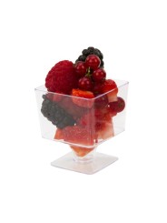 Mini Copa Cóctel Transparente 45X45 mm. Alto 52 mm. 60 ml.  (12 u.)