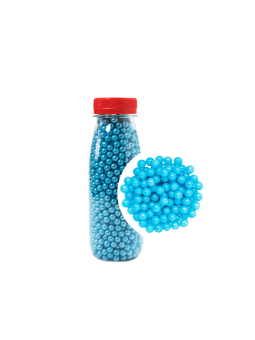 Perlas de Azúcar Azules