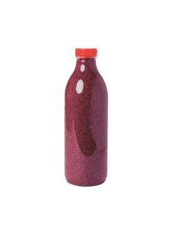 Cristal Azúcar Metalizado Rojo  Burdeos