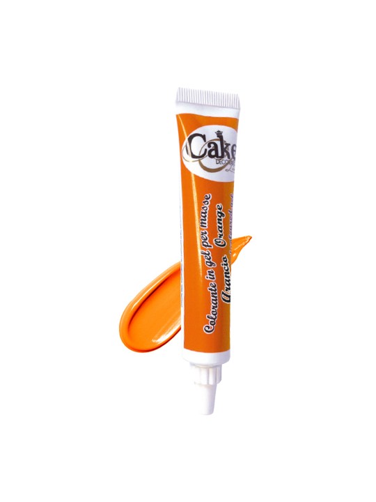 Colorante Naranja en Gel