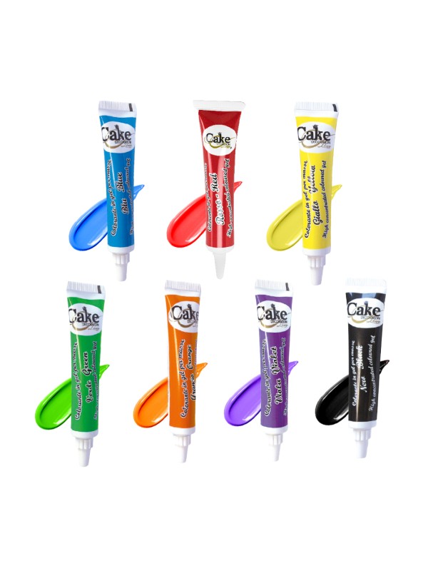 Colorante en Gel Surtido (7 x 20 g)