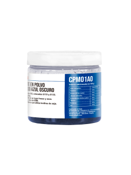 Colorante Metalizado Azul Oscuro en Polvo