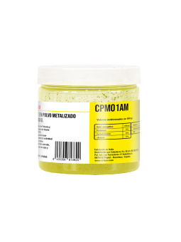 Colorante Metalizado Amarillo en Polvo