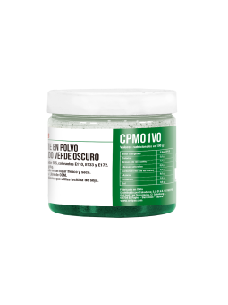 Colorante Metalizado Verde Oscuro en Polvo