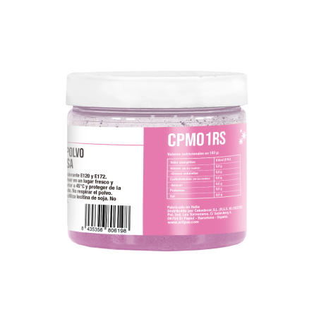 Colorante Metalizado Rosa en Polvo