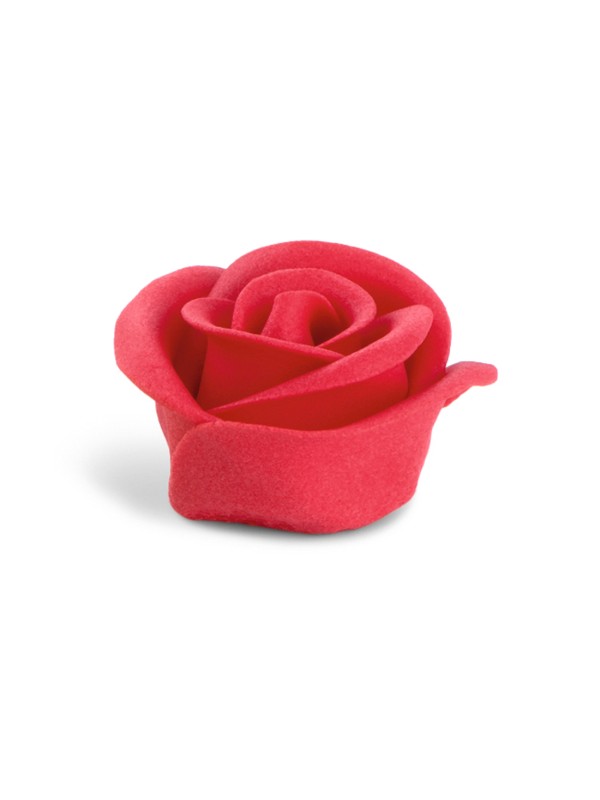 Rosa Metalizada Roja