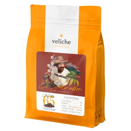 Usulután 65. Cobertura Chocolate Negro 65 % 2,5 kg