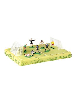 Decoración de Plástico Futbolistas 3  9920+6562