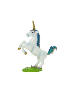 Unicornio Azul y Dorado