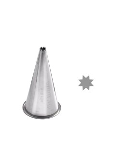 Boquilla Estrella Inoxidable Ø 6 mm