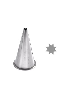 Boquilla Estrella Inoxidable Ø 4 mm