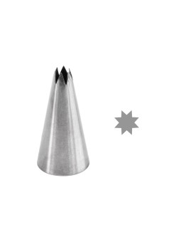 Boquilla Estrella Inoxidable Ø 5 mm
