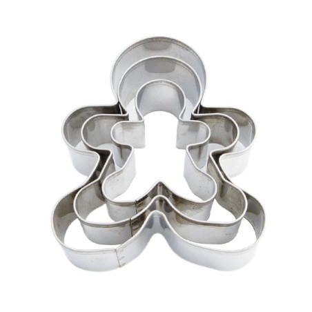 Cortantes Muñeco Jengibre de Aluminio ø75-85-110 mm (1 Set / 3 u.)