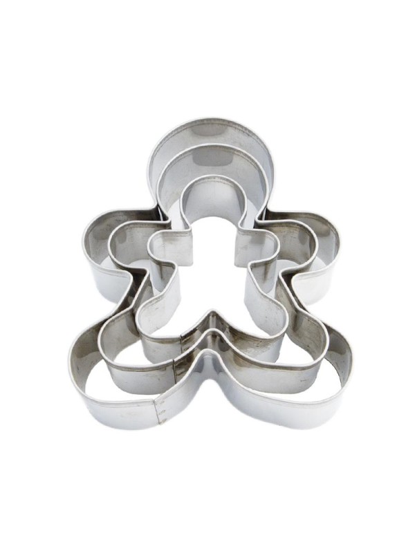 Cortantes Muñeco Jengibre de Aluminio ø75-85-110 mm (1 Set / 3 u.)