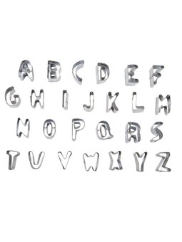 Set 26 Moldes Abecedario