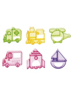 Set 6 Moldes Medios Transporte
