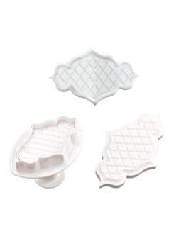 Set 2 Cortantes Filigranas con Expulsor