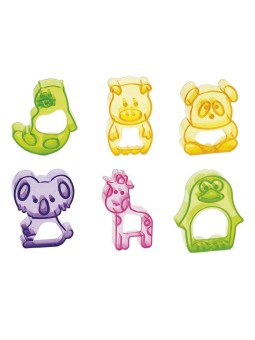 Set 6 Moldes Animales