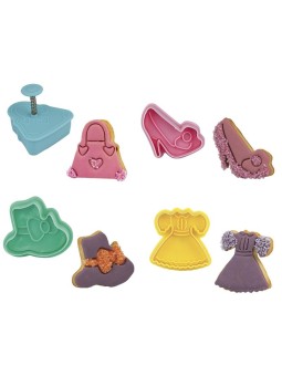 Set 4 Cortantes Complementos con Expulsor