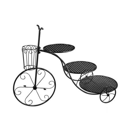 Soporte Pastel Bicicleta 3 Pisos Negro