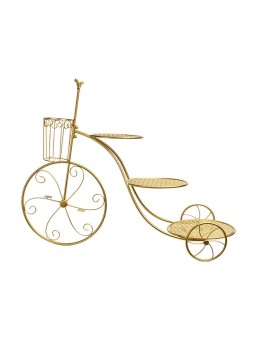 Soporte Pastel Bicicleta 3 Pisos Oro